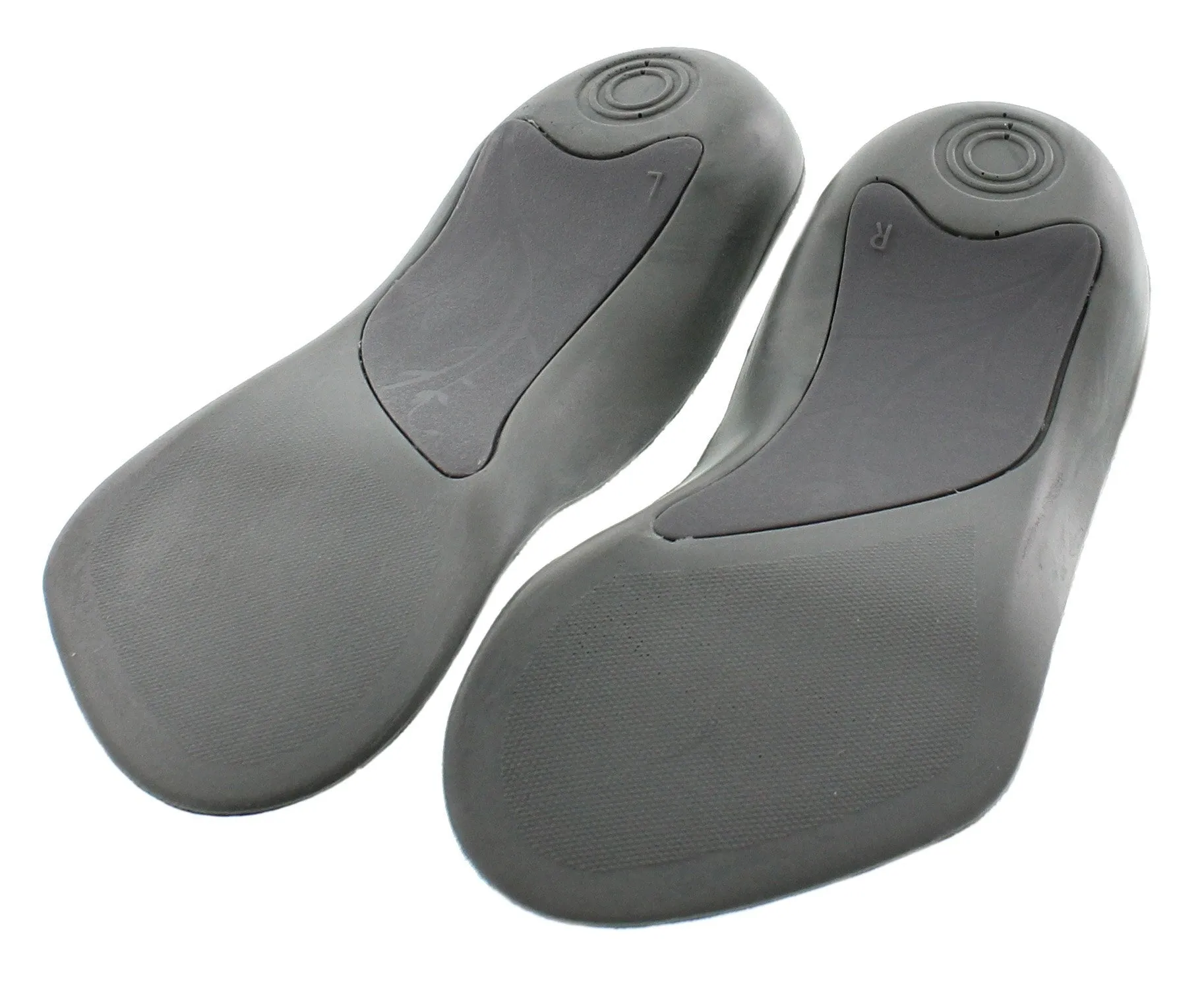 Arch Support Orthotics Ergonomic Mid Sole Support 3/4 Elevator Shoes Insole - 1/2 Inch Height Increase Heel Inserts Size L Plantar Fasciitis, Foot Pain, Heel Pain and Pronation Relief for Men & Women Large