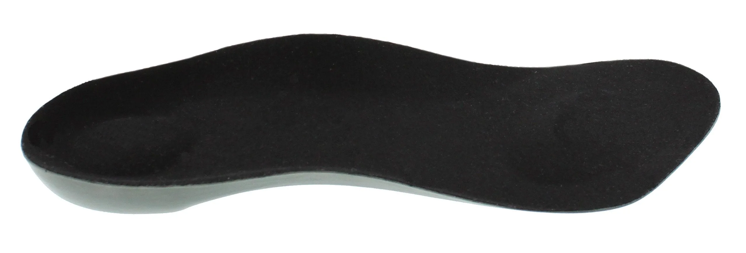 Arch Support Orthotics Ergonomic Mid Sole Support 3/4 Elevator Shoes Insole - 1/2 Inch Height Increase Heel Inserts Size L Plantar Fasciitis, Foot Pain, Heel Pain and Pronation Relief for Men & Women Large