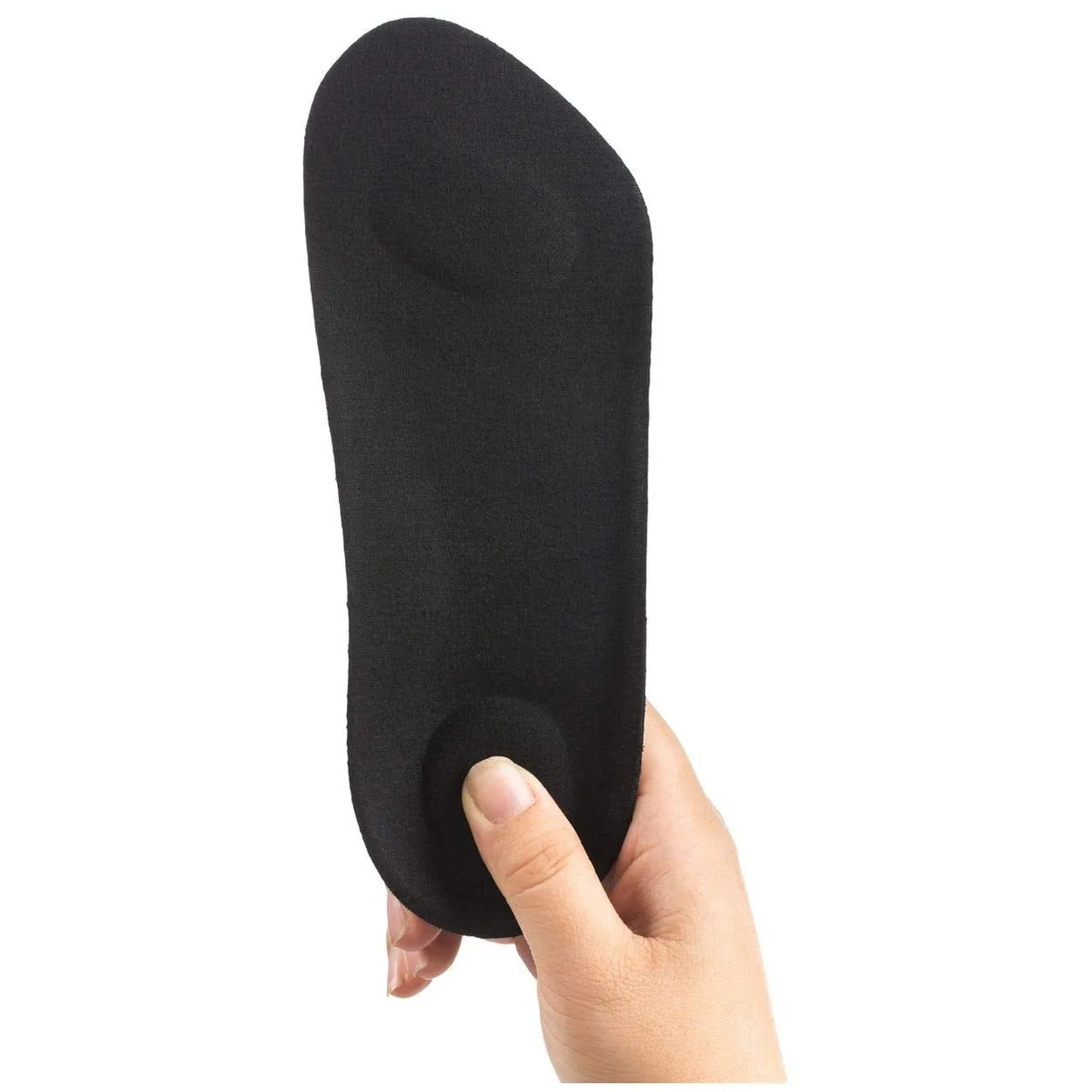Arch Support Orthotics Ergonomic Mid Sole Support 3/4 Elevator Shoes Insole - 1/2 Inch Height Increase Heel Inserts Size L Plantar Fasciitis, Foot Pain, Heel Pain and Pronation Relief for Men & Women Large