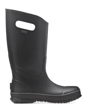 Bogs Mens Black Rubber Waterproof Rain Boots 12M