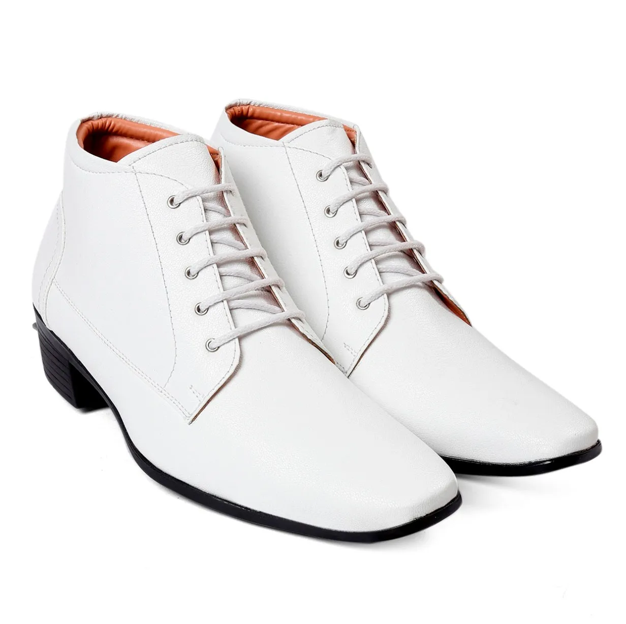 Bxxy Height Increasing Formal Lace-up Boots