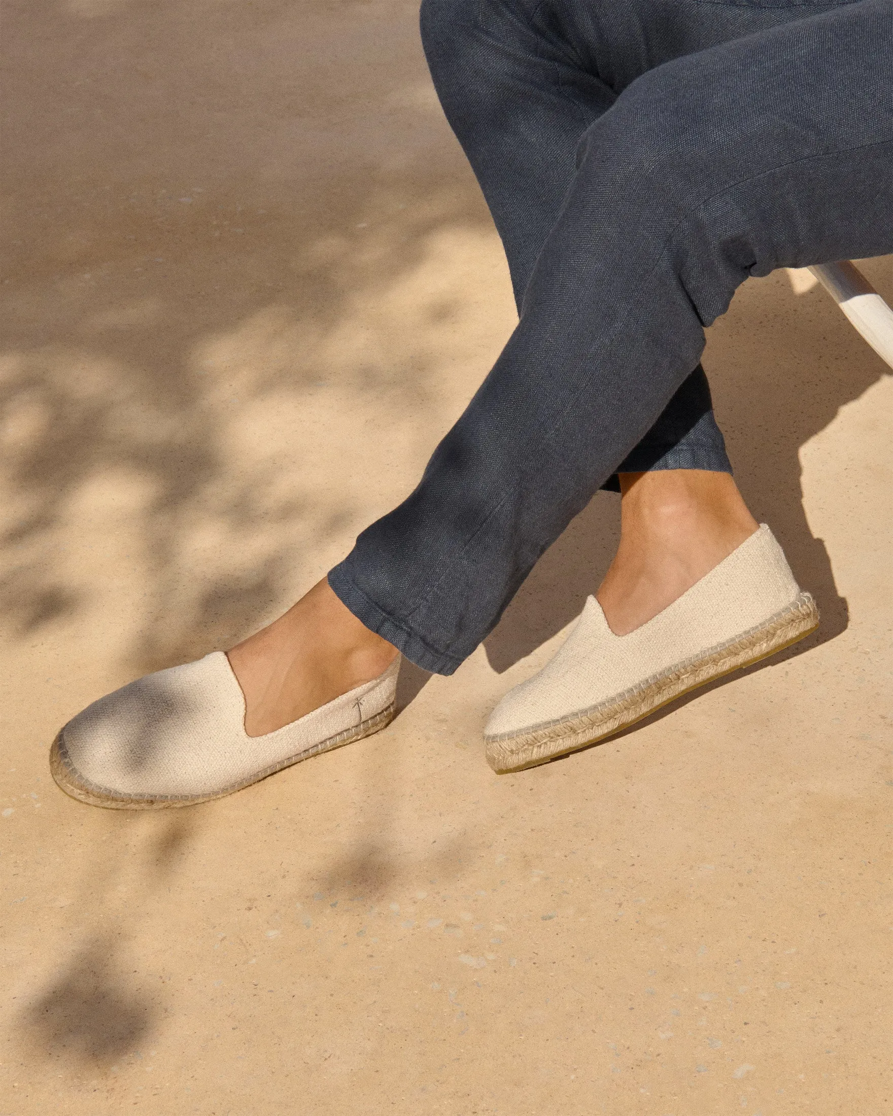 Coarse Woven Canvas Espadrilles - G50C0 - Yucatán Natural