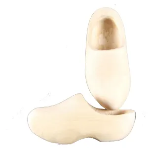 Dutch Clogs, Plain Wooden Shoes