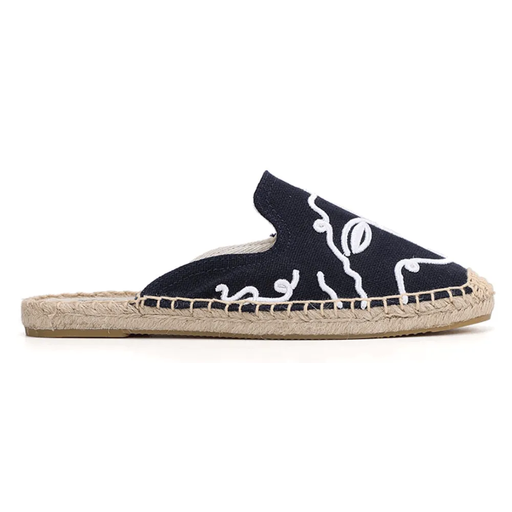 Espadrilles Slippers - Picasso - Blue