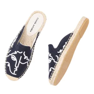Espadrilles Slippers - Picasso - Blue