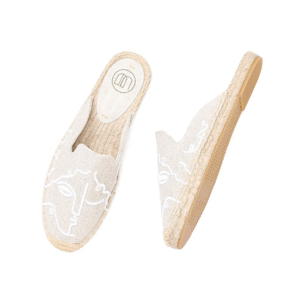 Espadrilles Slippers - Picasso - Blue