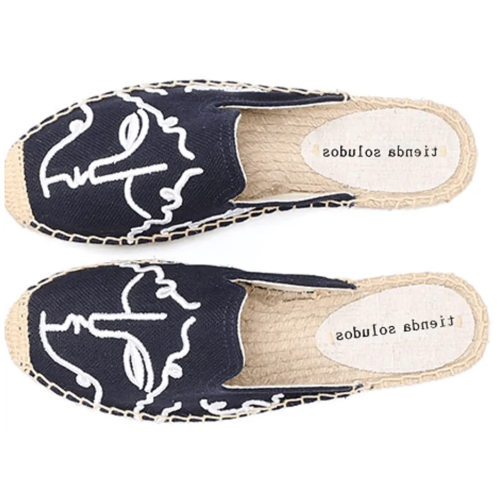 Espadrilles Slippers - Picasso - Blue