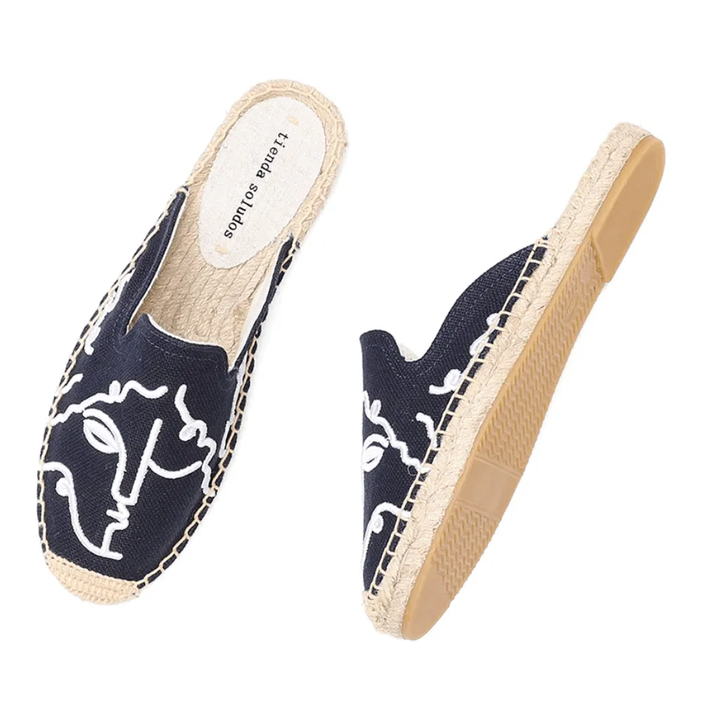 Espadrilles Slippers - Picasso - Blue