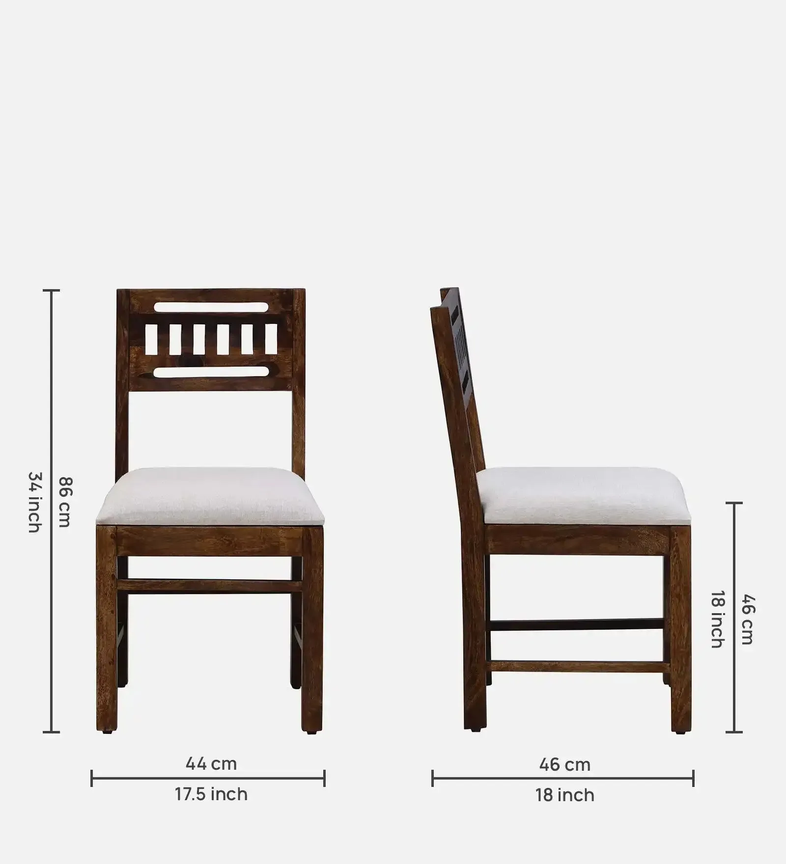 Jenine Traditional Solid Wood 6 Seater Dining Sets