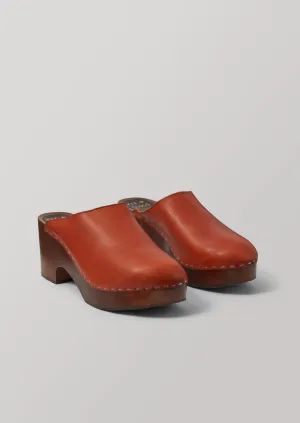 Kit and Clogs Studio Leather Mules | Amber