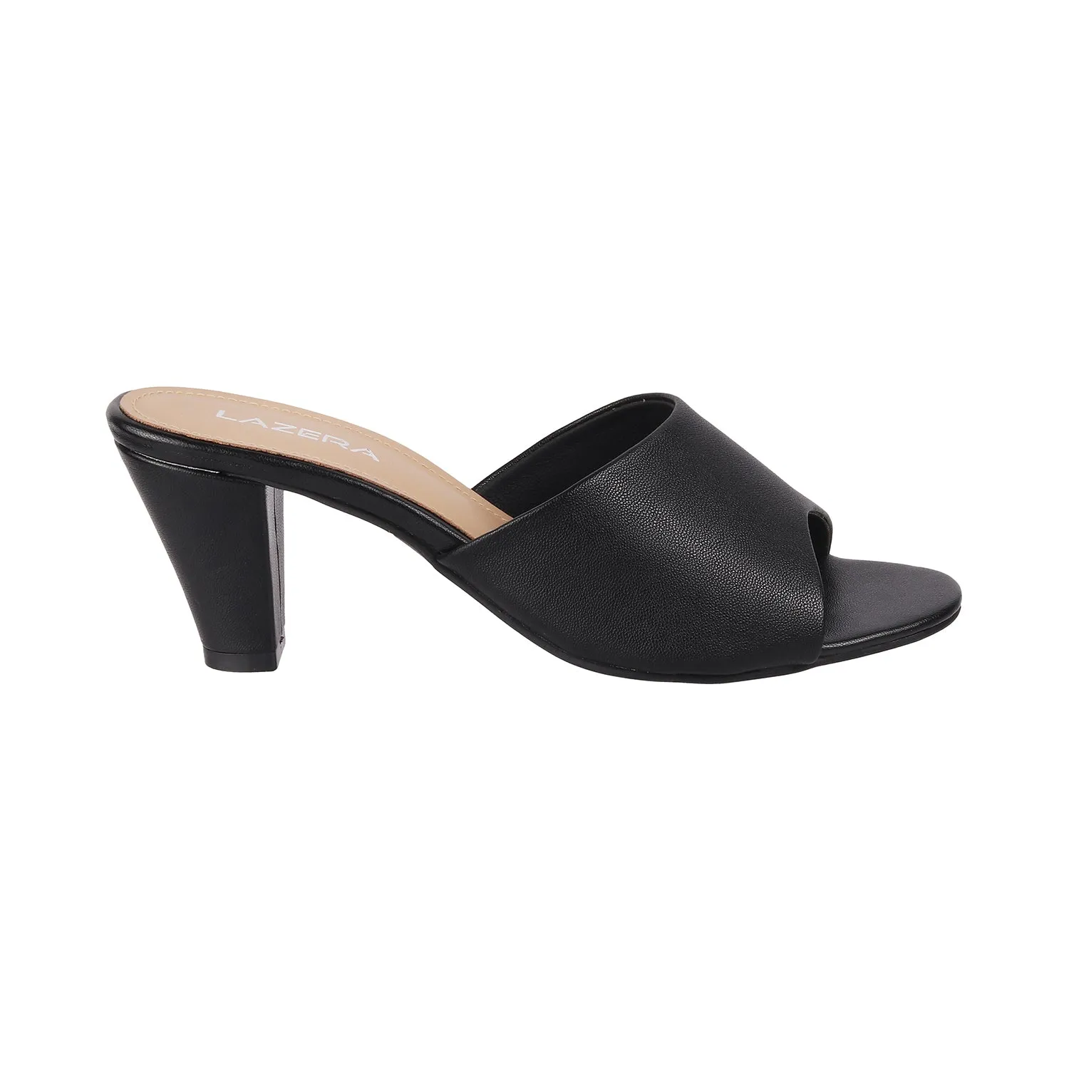 Lazera Block Heel Mules (1233)