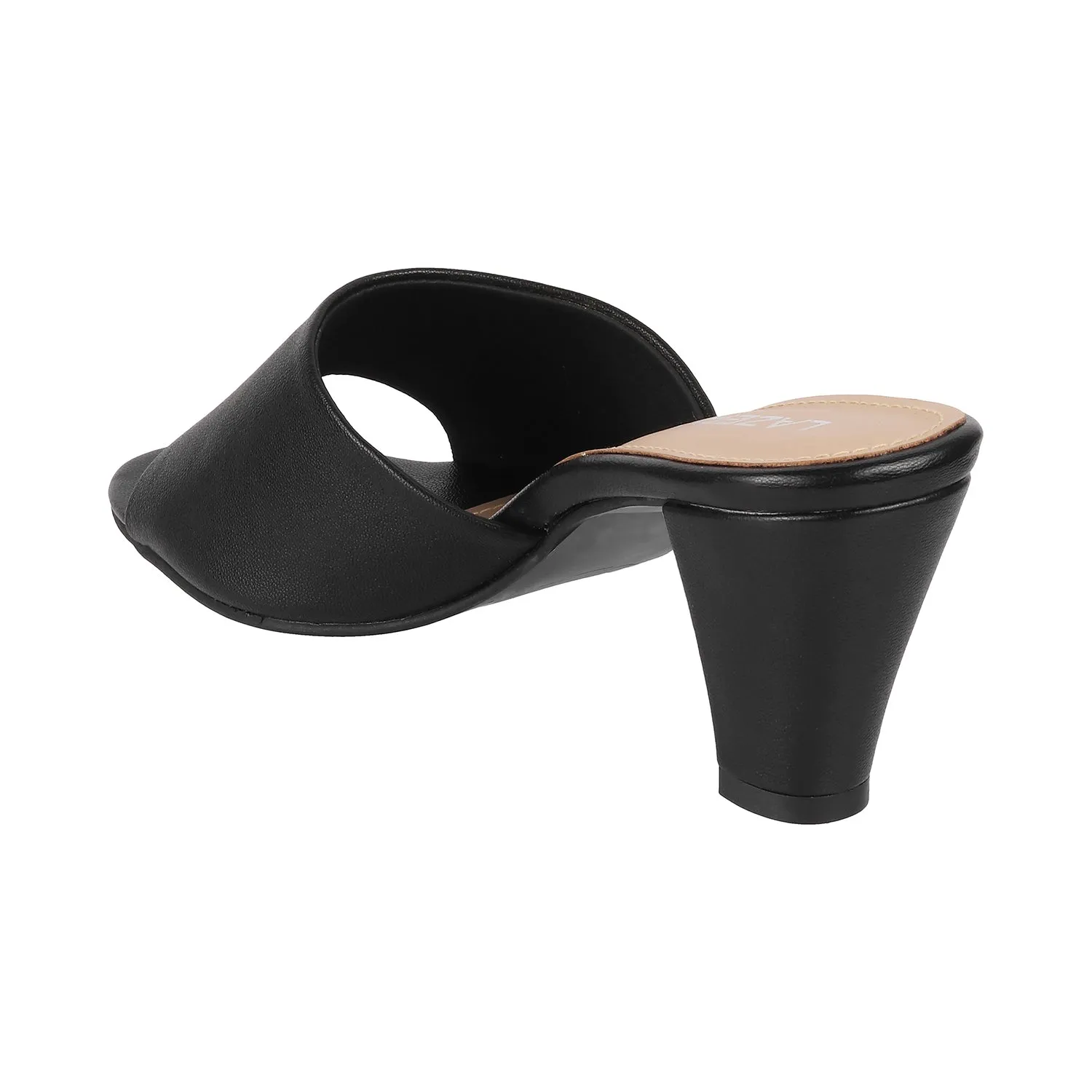 Lazera Block Heel Mules (1233)