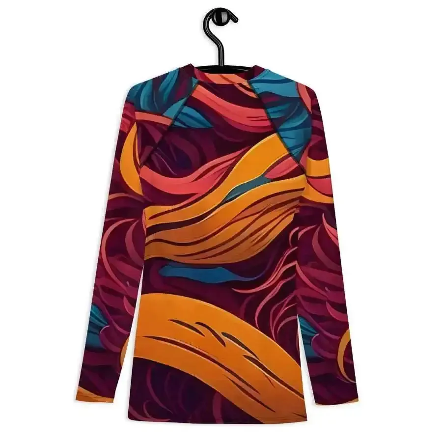 Majestic whispers men’s rash guard