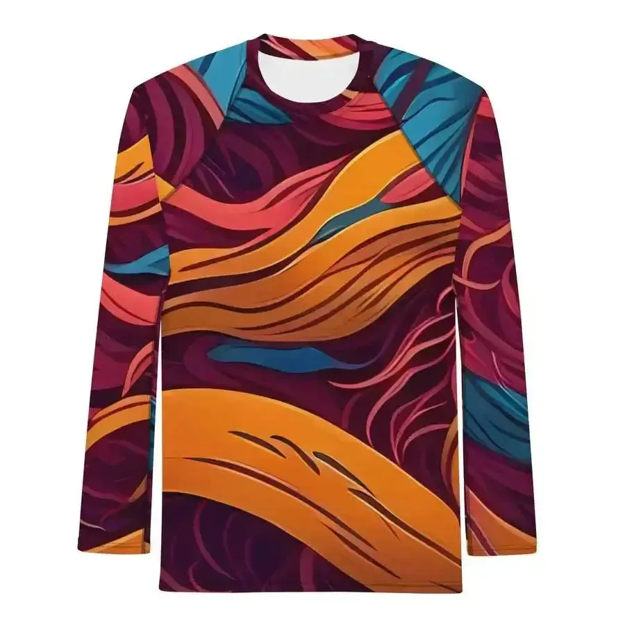 Majestic whispers men’s rash guard