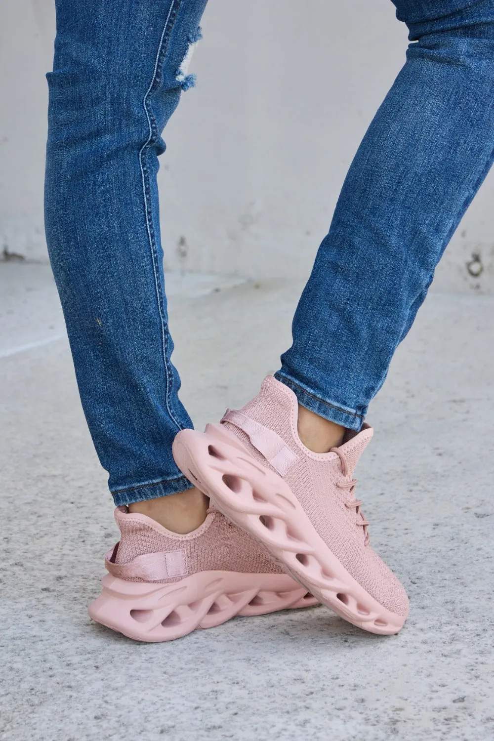 Platform Athletic Shoes