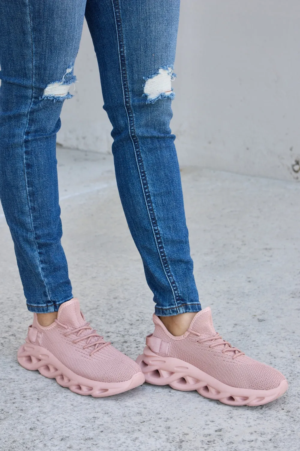 Platform Athletic Shoes
