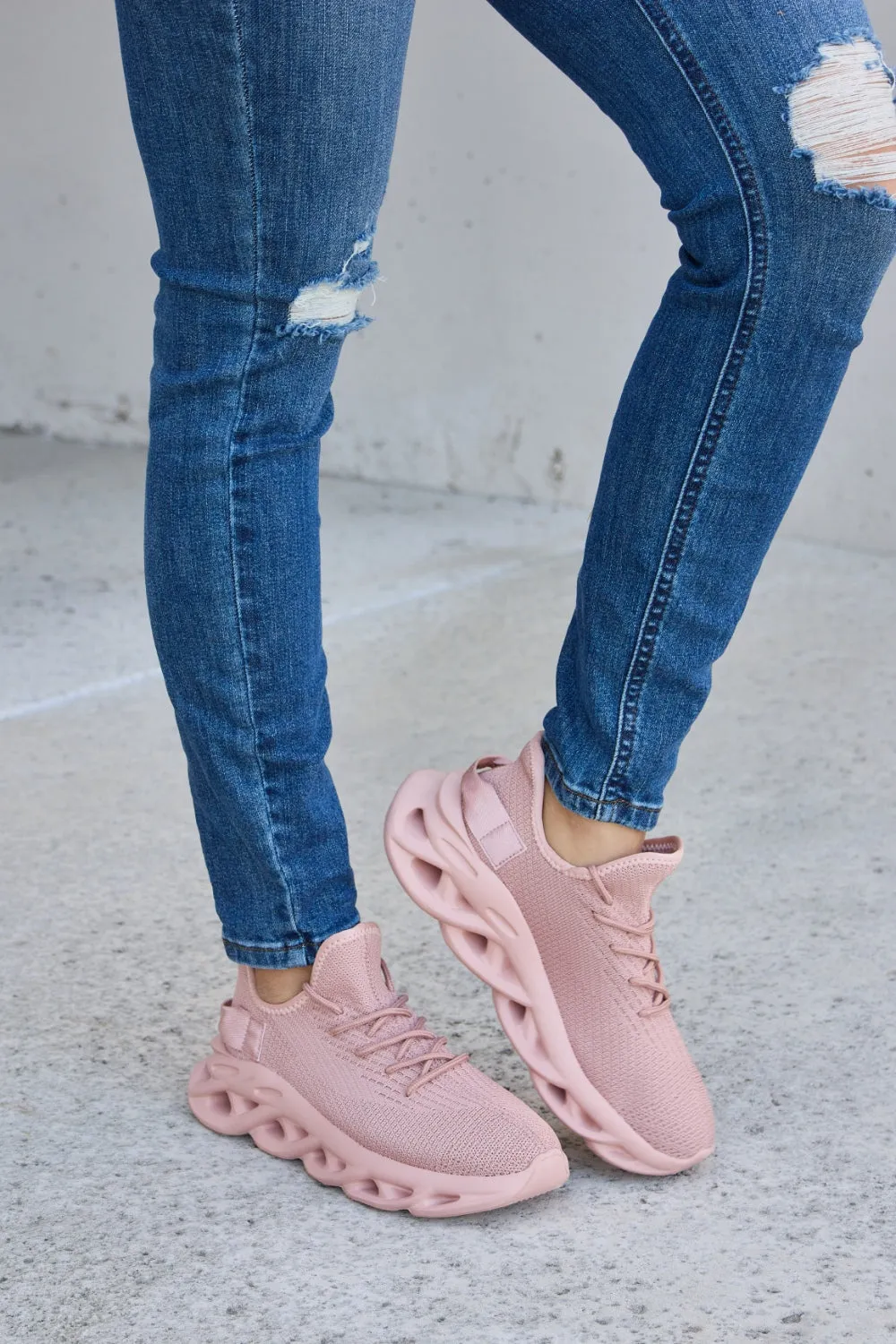 Platform Athletic Shoes