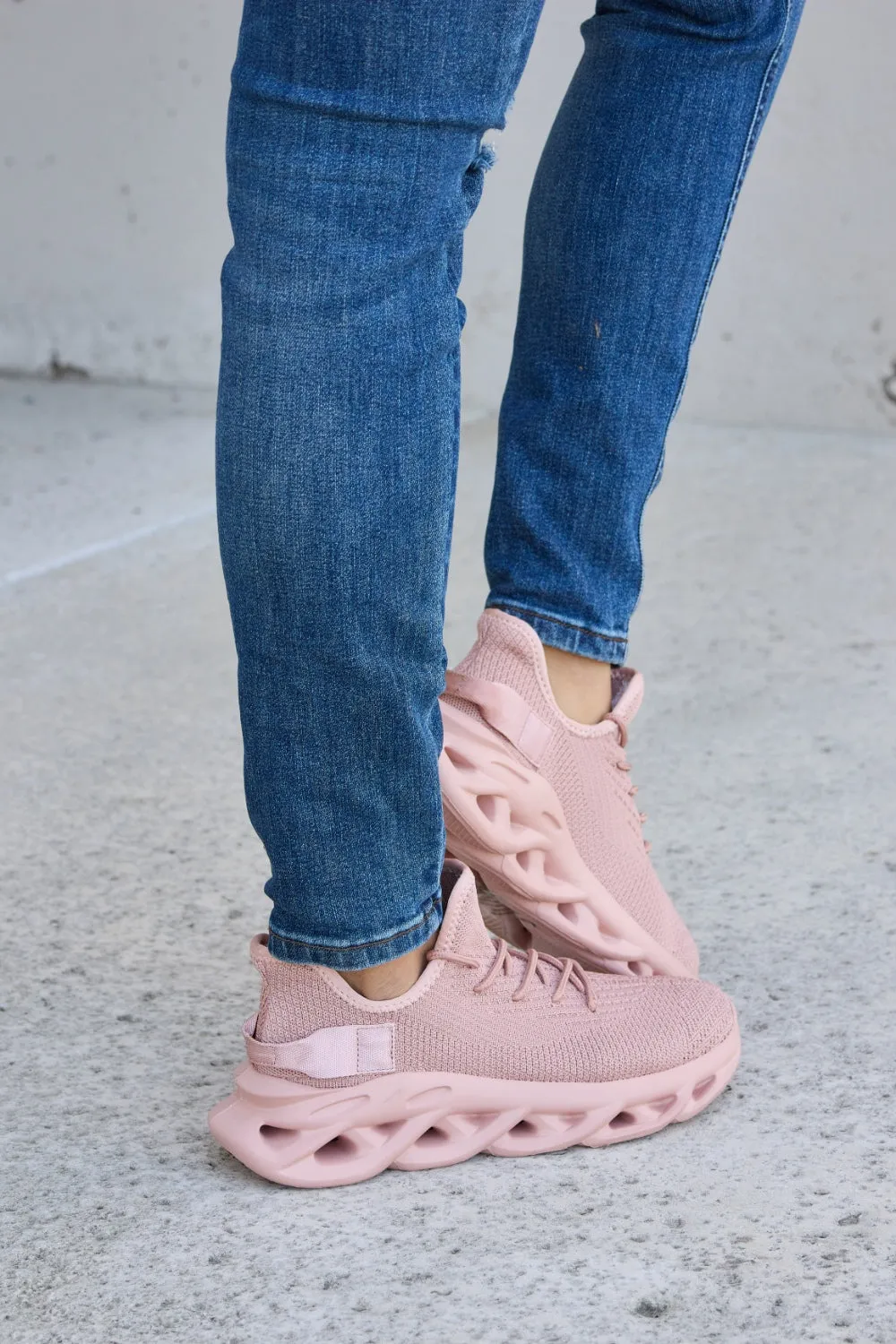 Platform Athletic Shoes