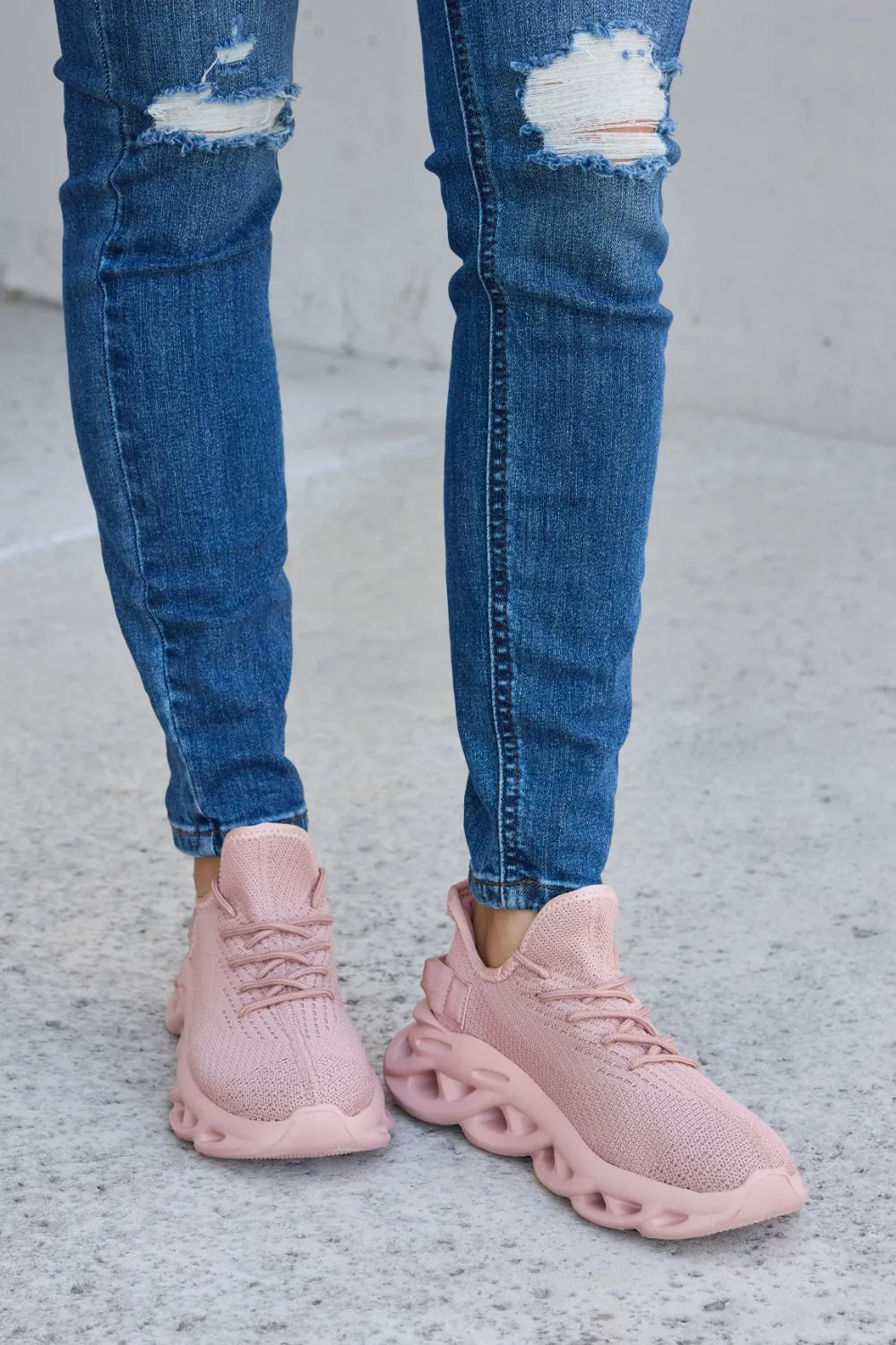 Platform Athletic Shoes
