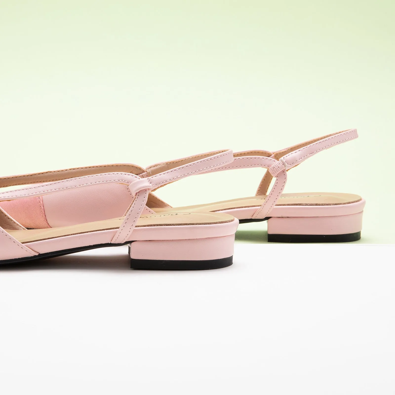Pointed Toe Elegant Slingback Flats
