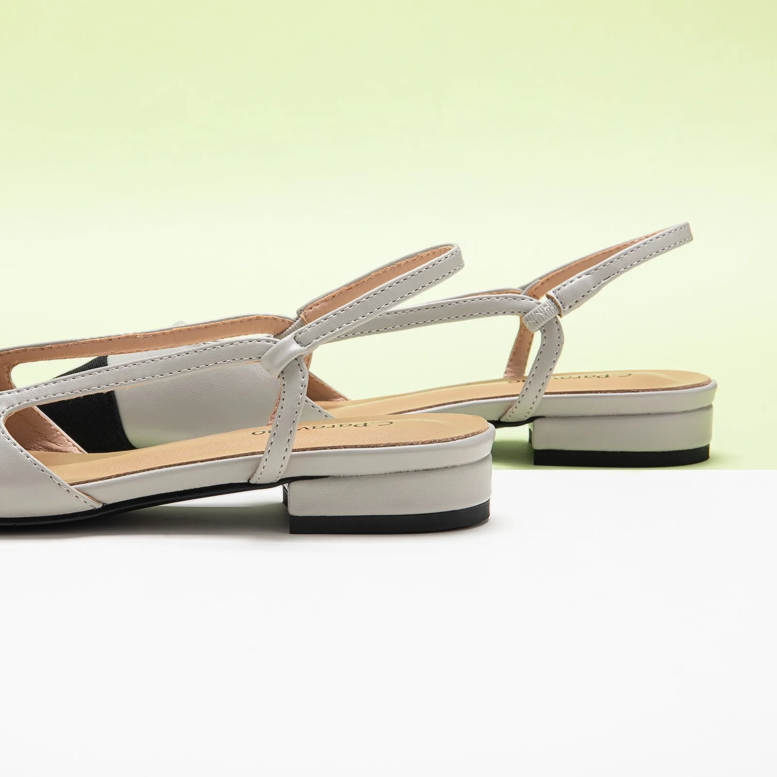 Pointed Toe Elegant Slingback Flats