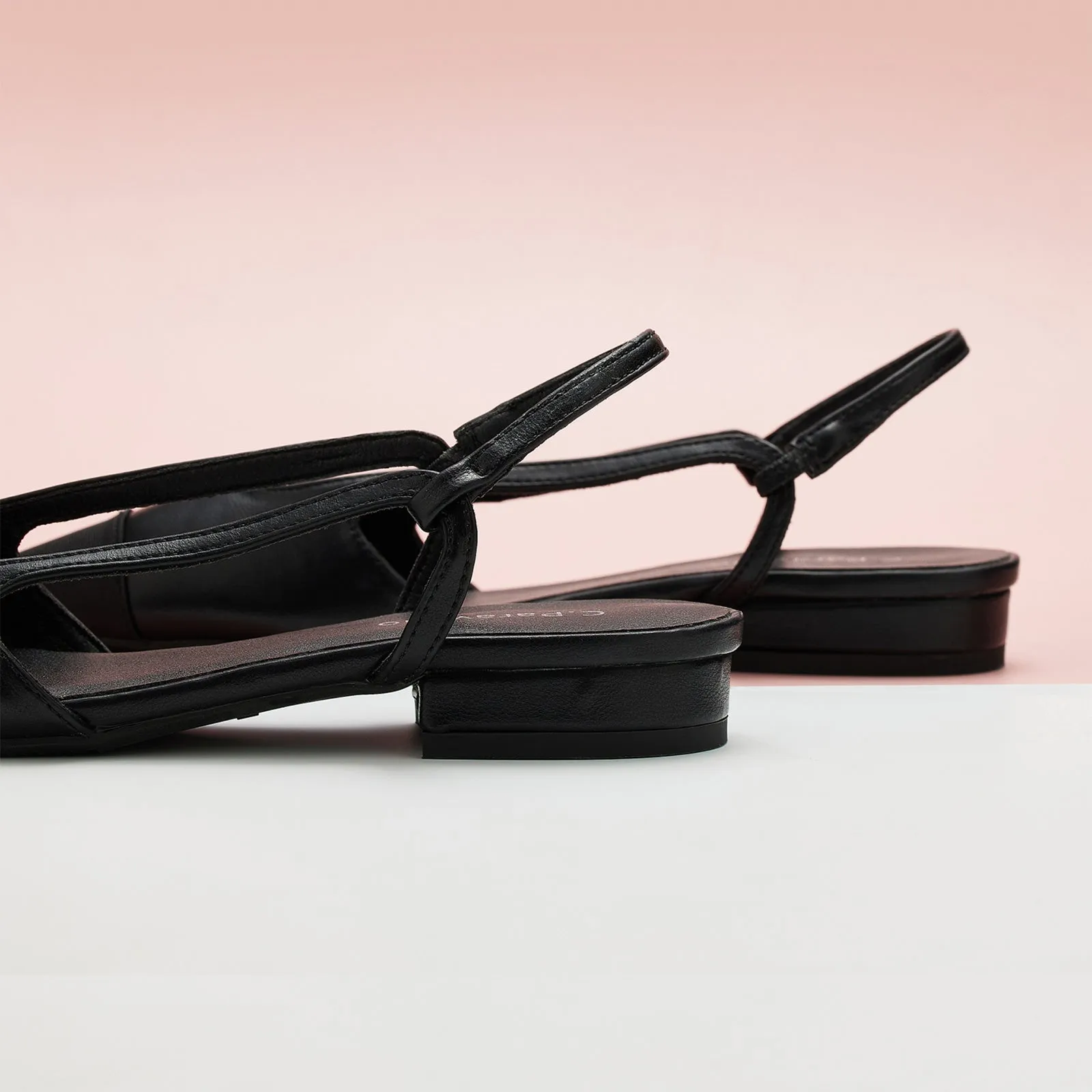 Pointed Toe Elegant Slingback Flats