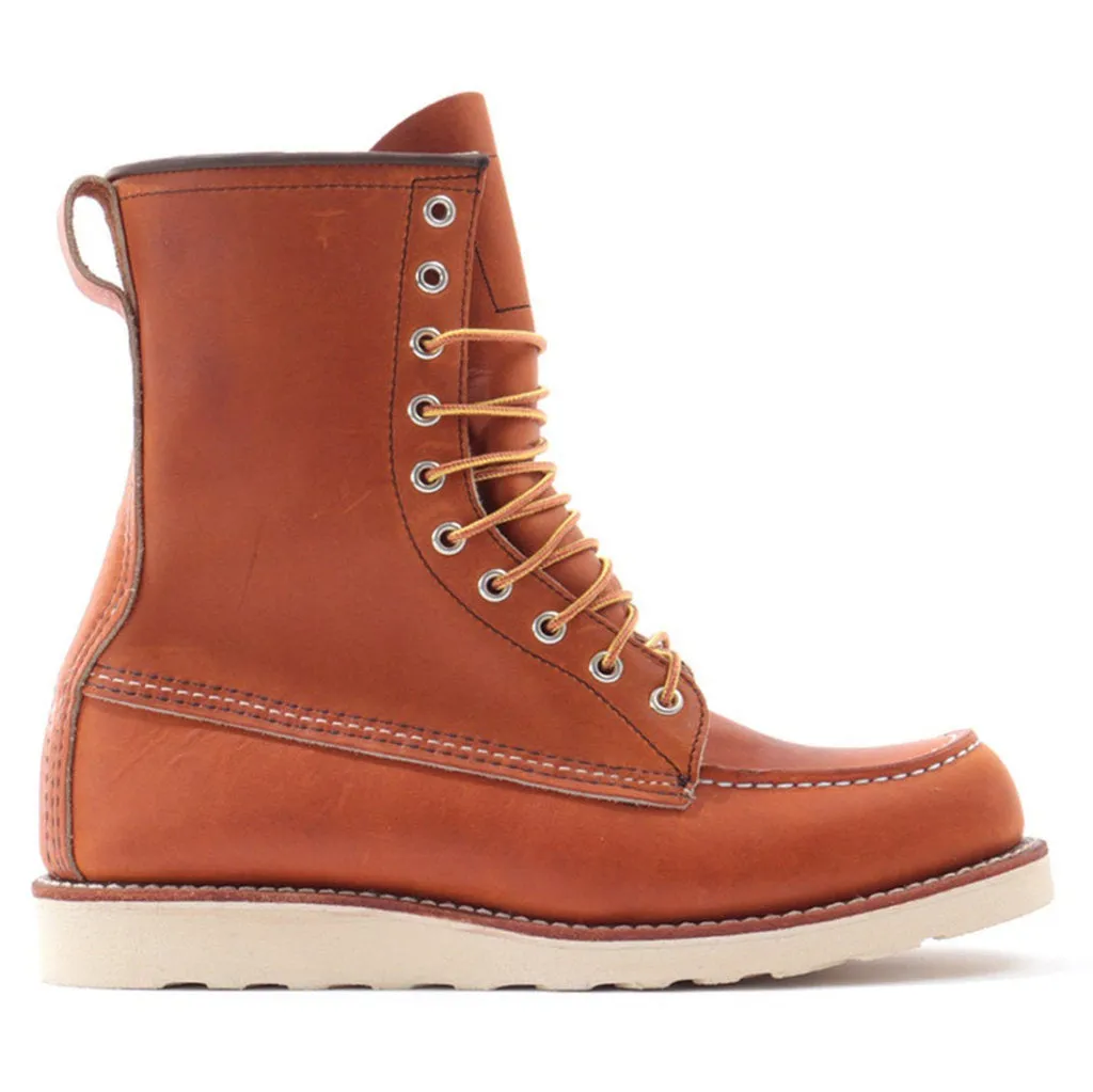 Red Wing Classic Prarie 877 Leather 8 Inch Men's Moc Toe Boots