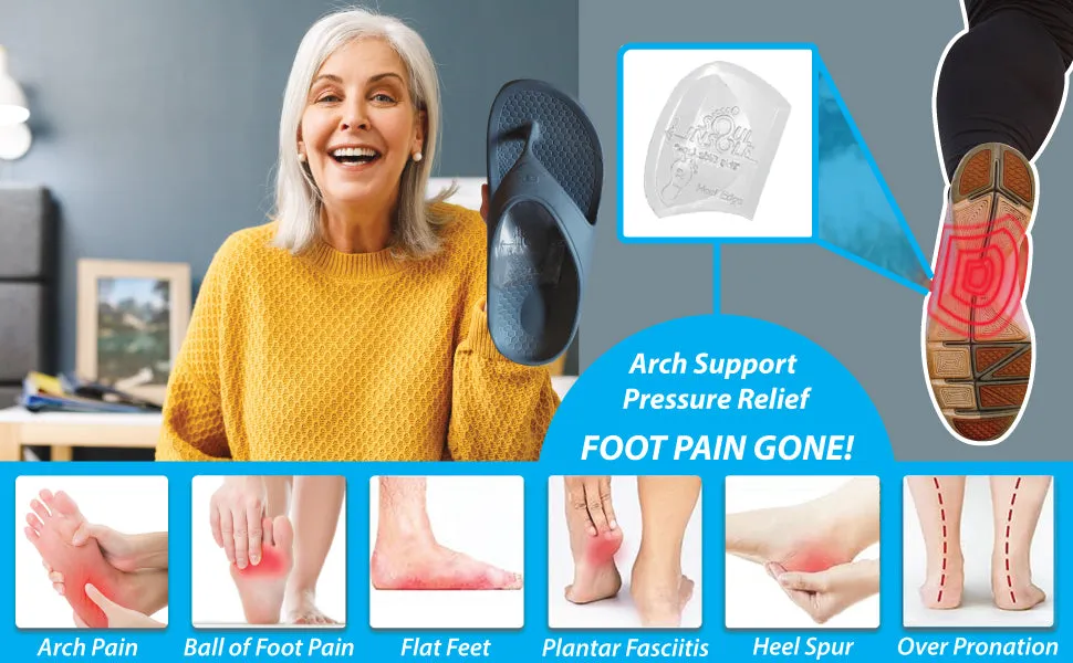 Shoe Bubble micro-size Max Support Orthotic  (washable/re-usable)