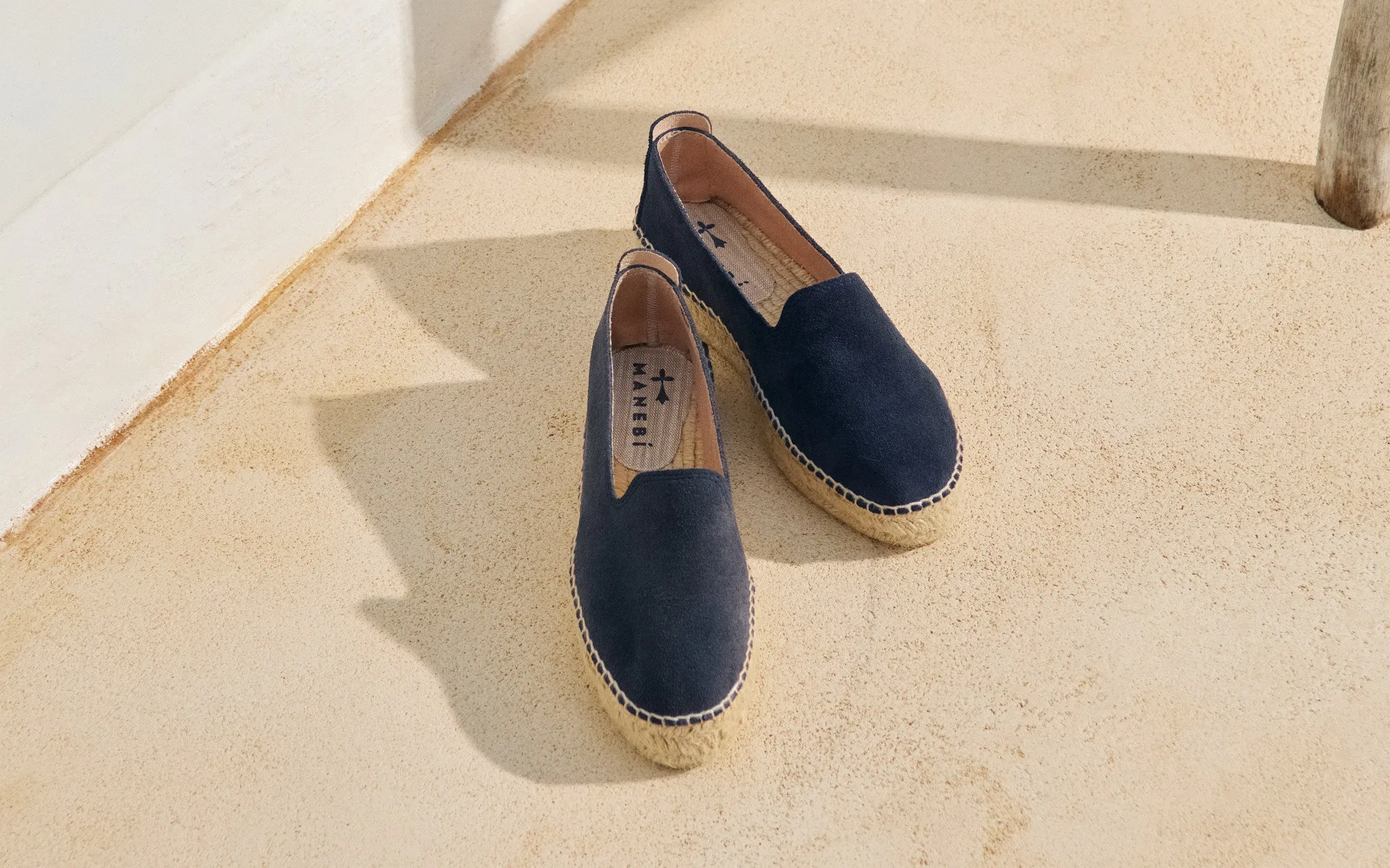 Suede Double Sole Espadrilles - K15D0 - Hamptons Patriot Blue