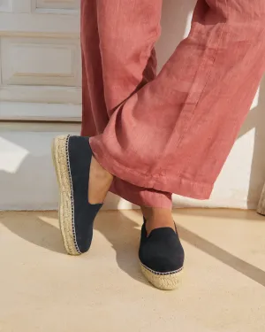 Suede Double Sole Espadrilles - K15D0 - Hamptons Patriot Blue