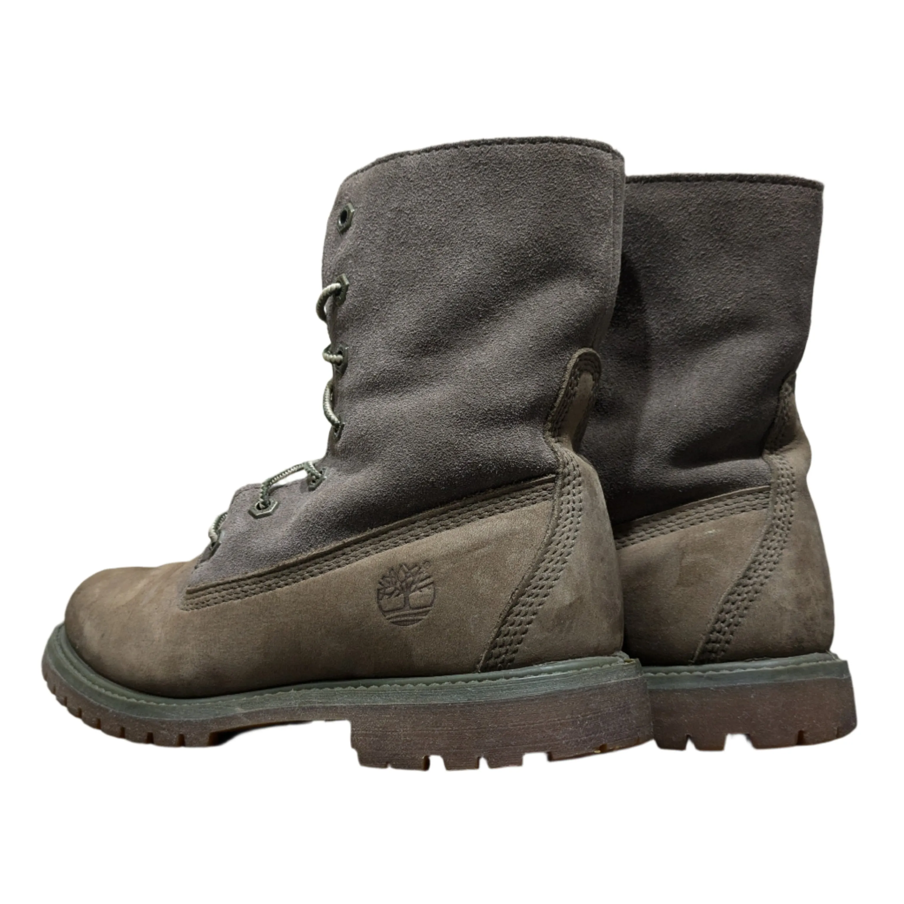 Timberland Leather Mid-Calf Combat Boots Size UK 6 / EU 39 / US 8