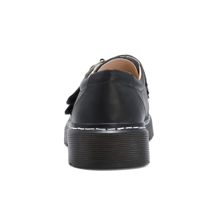 Women's Buckle Round Toe Flats Shoes