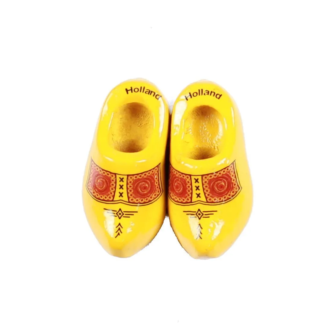 Wooden Shoes Fridge Magnet Traditional